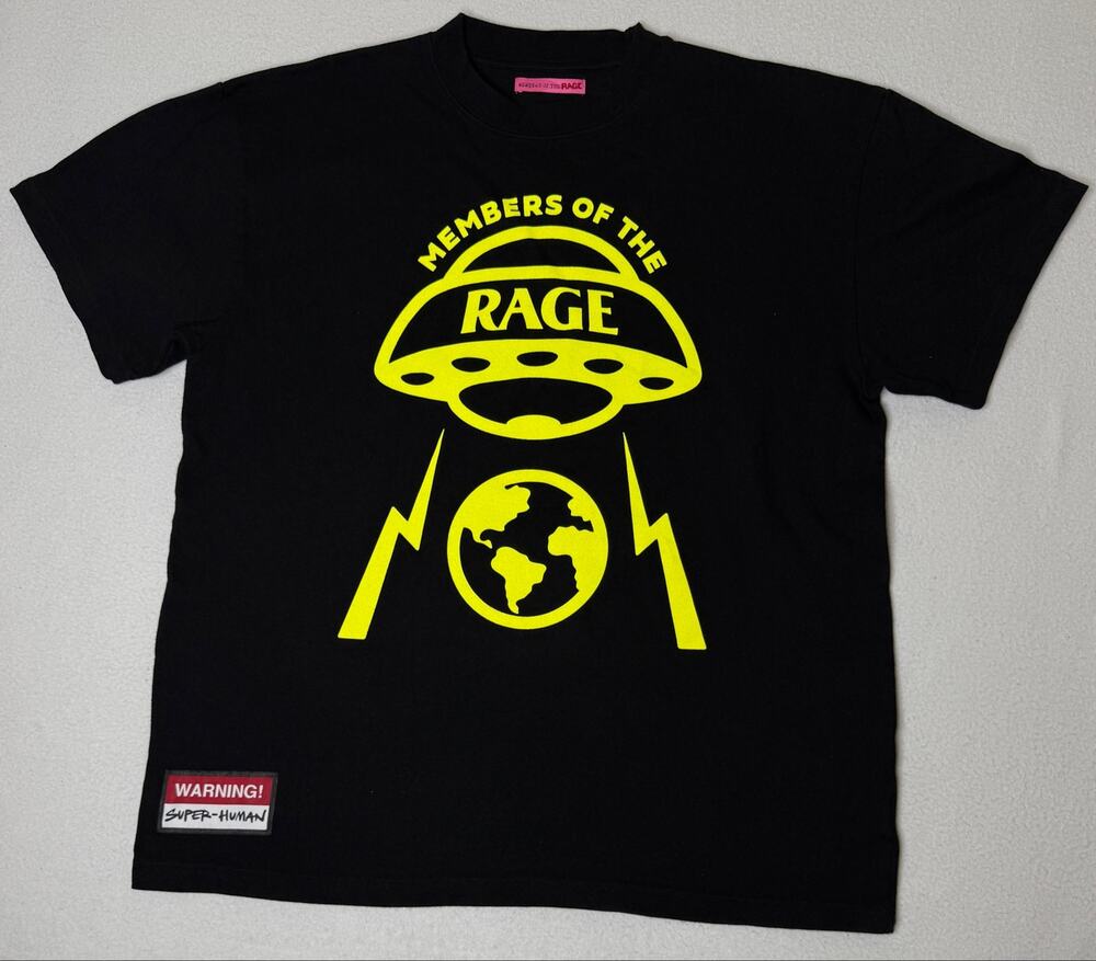 Kid Cudi Members Of The Rage UFO Super Human Graphic Tee XL NWOT Made USA